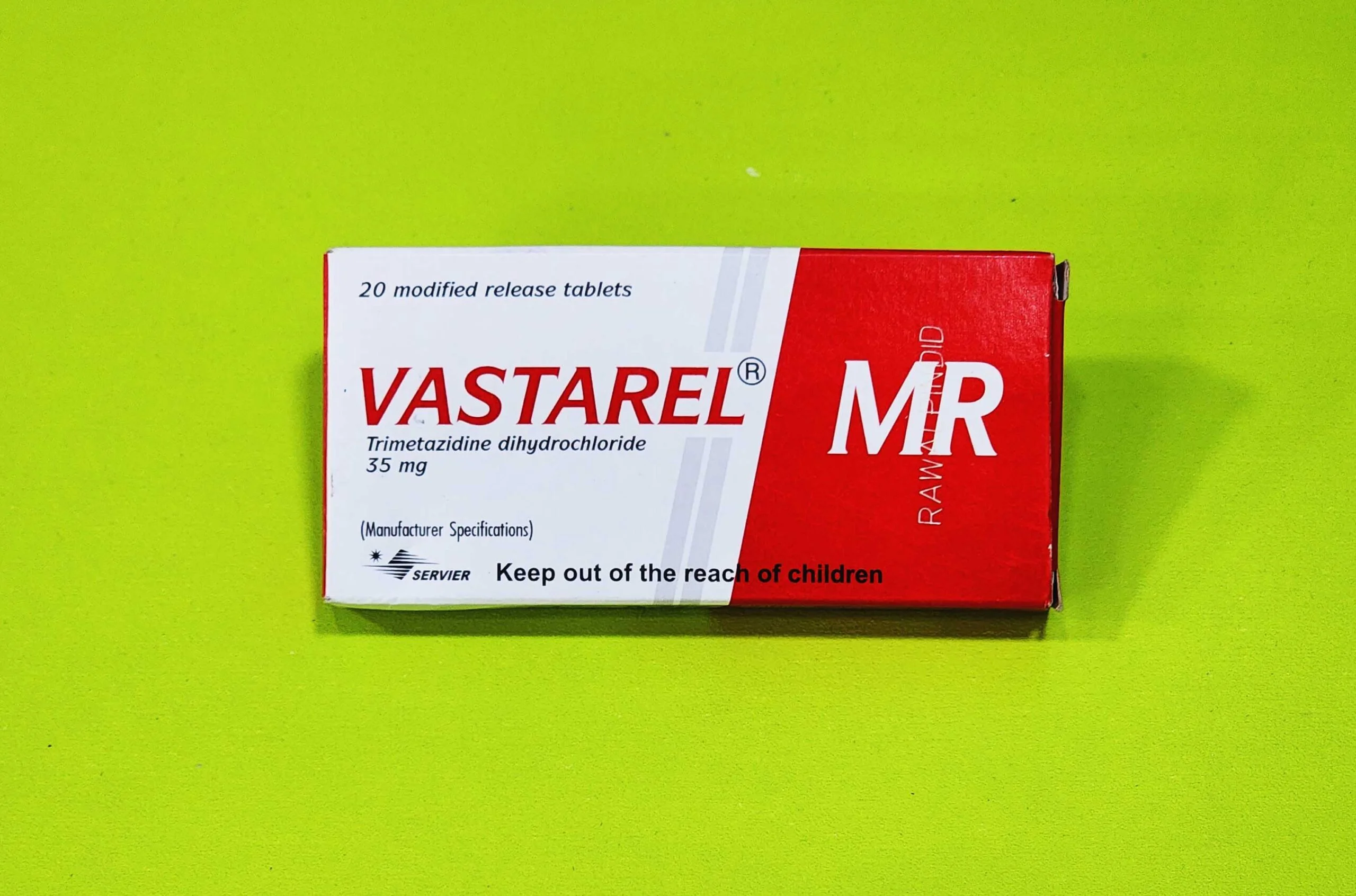 Vastarel MR 35mg Tablets
