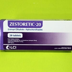 Zestoretic-20 (Lisinopril Dihydrate + Hydrochlorothiazide) Tablets