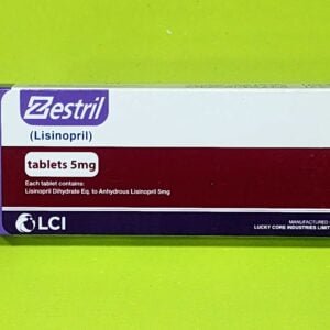 Zestril (Lisinopril) 5mg Tablets