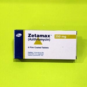 Zetamax (Azithromycin) 250mg Tablets