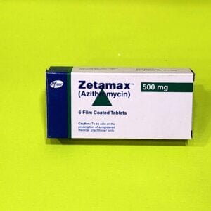 Zetamax (Azithromycin) 500mg Tablets