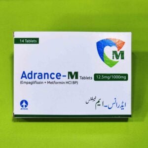Adrance-M (Empagliflozin + Metformin HCl) 12.5mg/1000mg Tablets