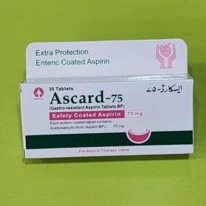 Ascard (Aspirin) 75mg Tablets