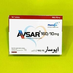 Avsar (Valsartan + Amlodipine) 160/10mg Tablets