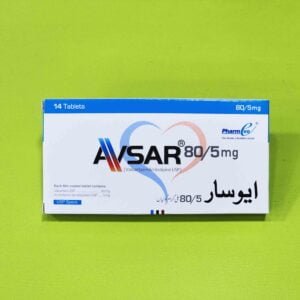Avsar (Valsartan + Amlodipine) 80/5mg Tablets