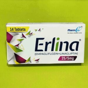 Erlina (Empagliflozin+Linaglipton) 25/5mg Tablets