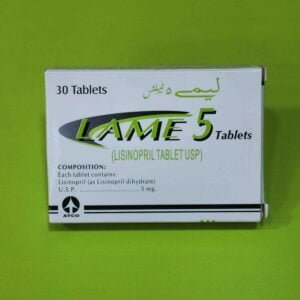 Lame (Lisinopril) 5mg Tablets