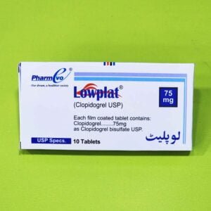 Lowplat (Clopidogrel) 75mg Tablets