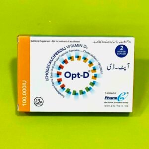 Opt-D (Cholecalceferol) 100000IU Softget Capsules