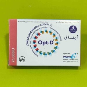 Opt-D (Cholecalceferol) 25000IU Softget Capsules