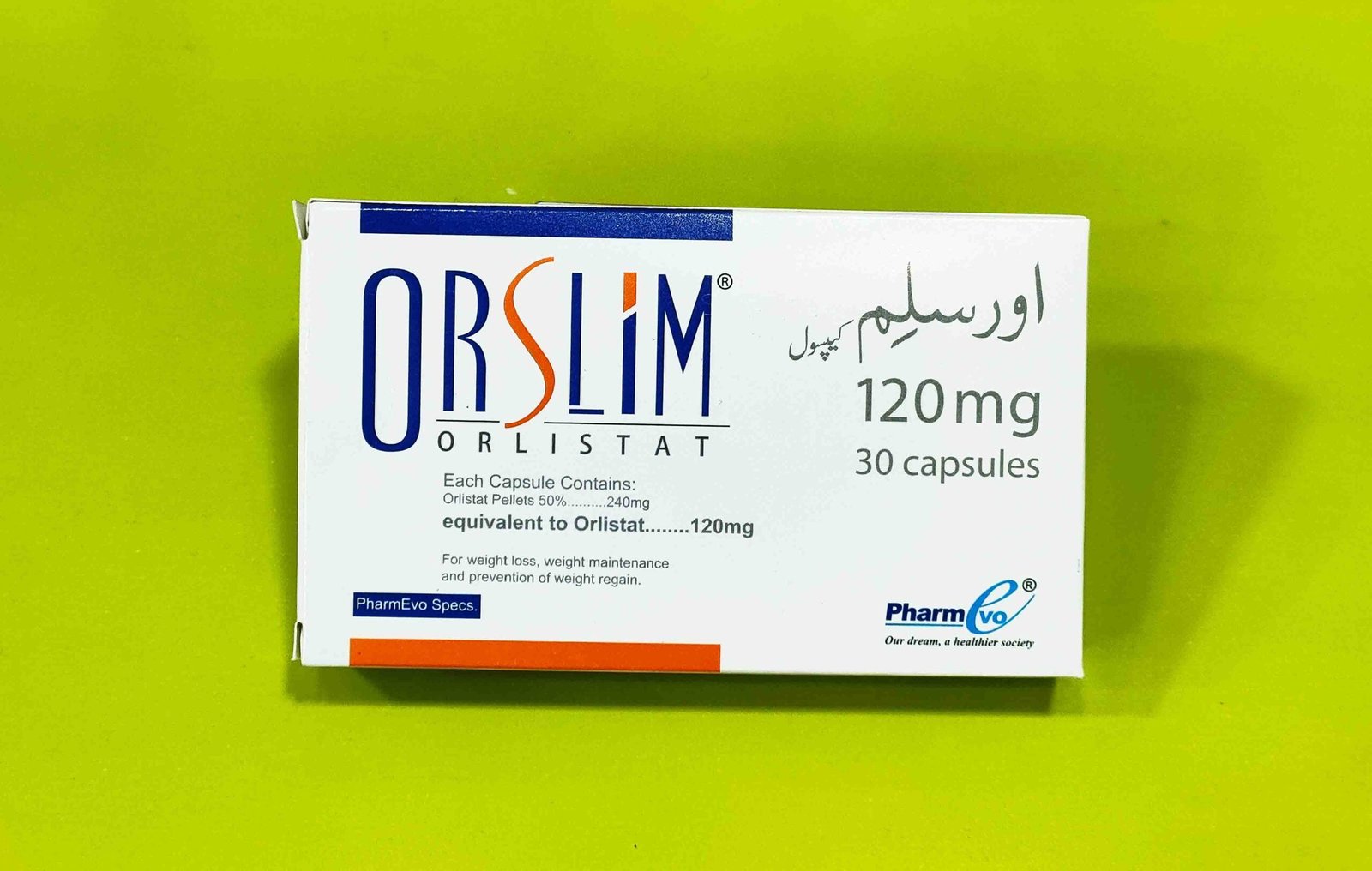 Orslim (Orlistat) 120mg Capsules