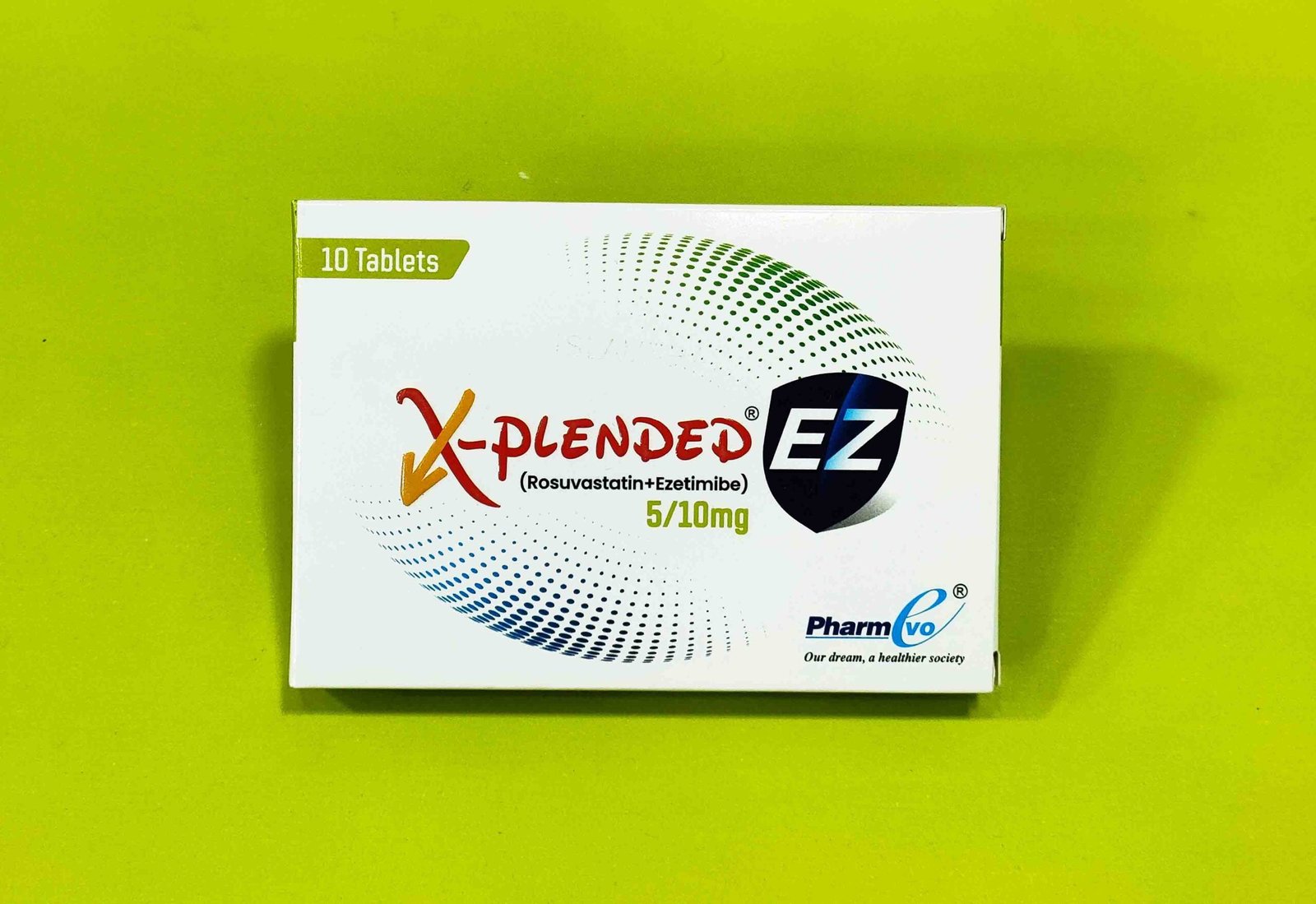 X-Plended EZ (Rosuvastatin+Ezetimibe) 5/10mg Tablets