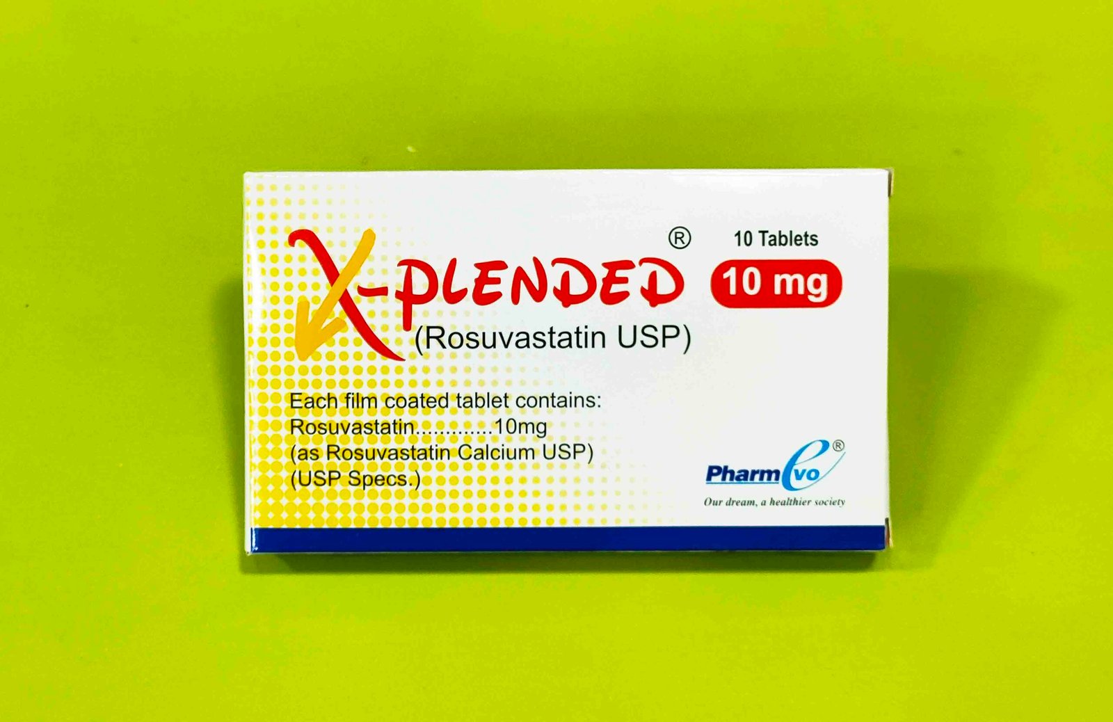 X-Plended (Rosuvastatin) 10mg Tablets