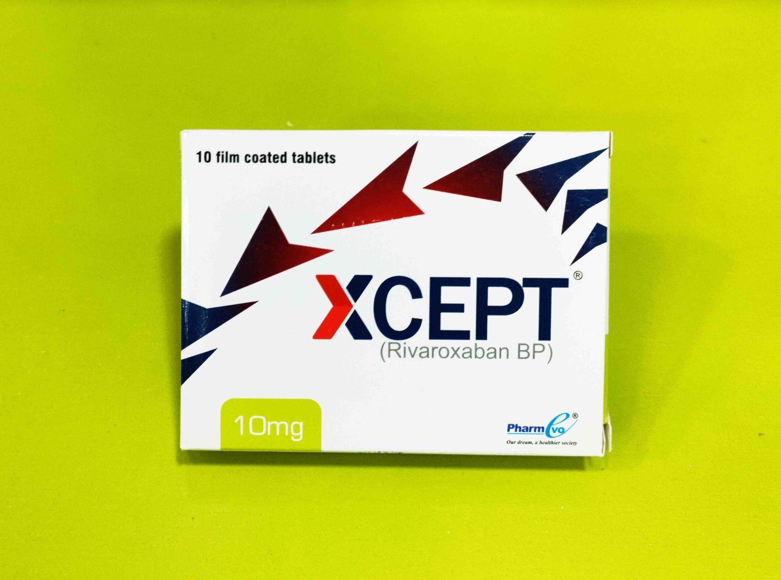 Xcept (Rivaroxaban) 10mg Tablets