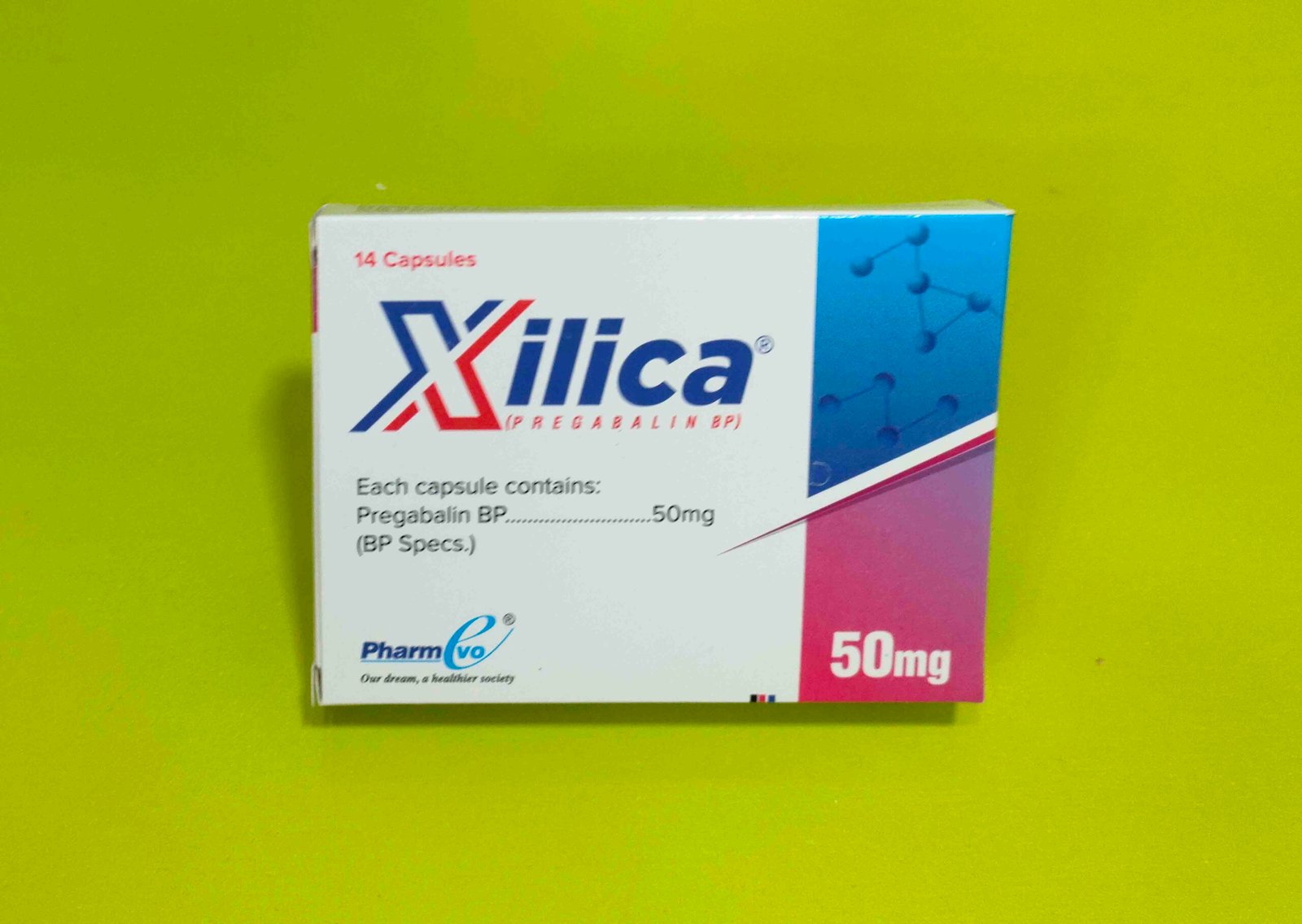 Xilica (Pregabalin) 50mg Tablets