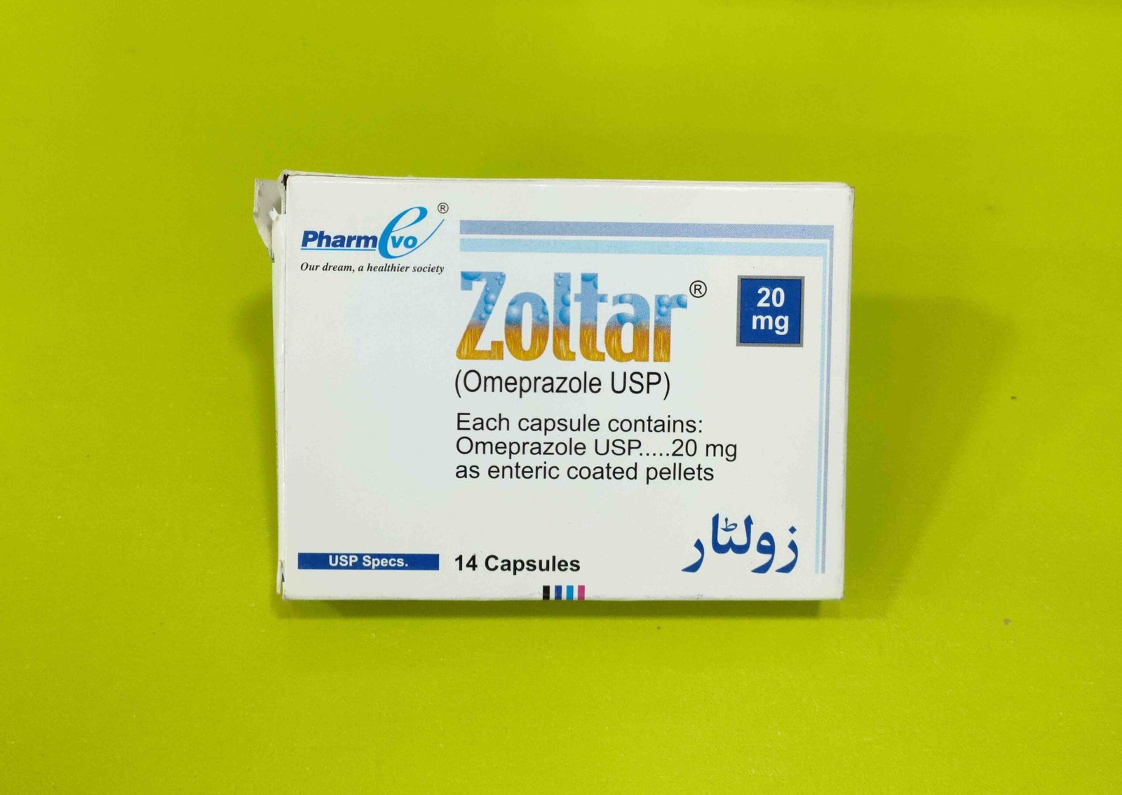 Zoltar (Omeprazole) 20mg Capsules