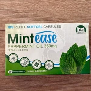 mintease capsules for IBS and abdominal pain and spasm